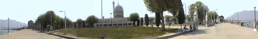 Хазратбал. Мечеть в Шринагаре